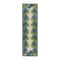 World Rug Gallery Tropical Floral Border Flatweave Indoor/Outdoor Runner Rug 2'x7' Green 9012GREEN2X7 - alternate 6